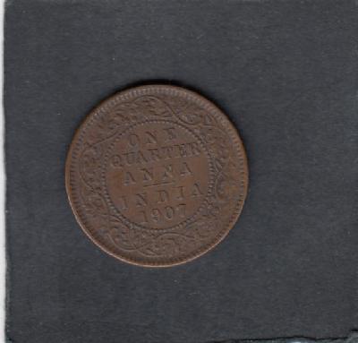 Beschrijving: 1/4 Anna EDWARD VII